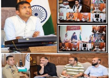 Div Com Kashmir reviews Flood Mitigation Preparedness