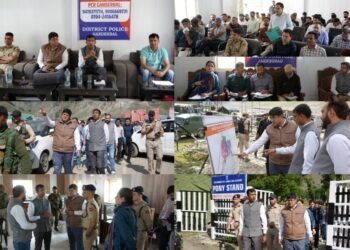 Div Com Kashmir visits Baltal, takes spot appraisal of arrangements for Amarnath Yatra