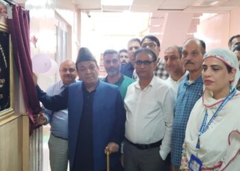 Speaker Legislative Assembly inaugurates renovated facilities, new lifts at MLA Hostel Srinagar