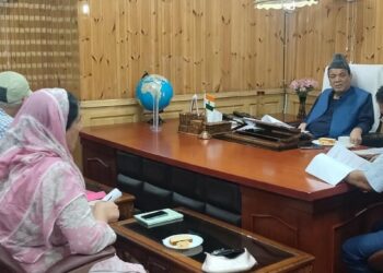 Speaker Reviews HDF and RKS Fund Utilization for Healthcare Services in Charar-i-Sharief