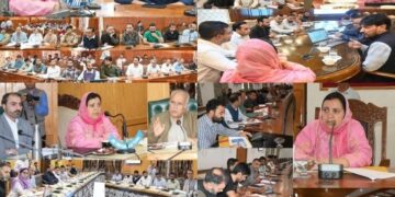 Sakeena Itoo extensively tours South Kashmir distts