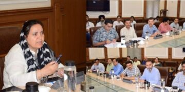 Sakeena Itoo reviews functioning of key departments across Jammu division