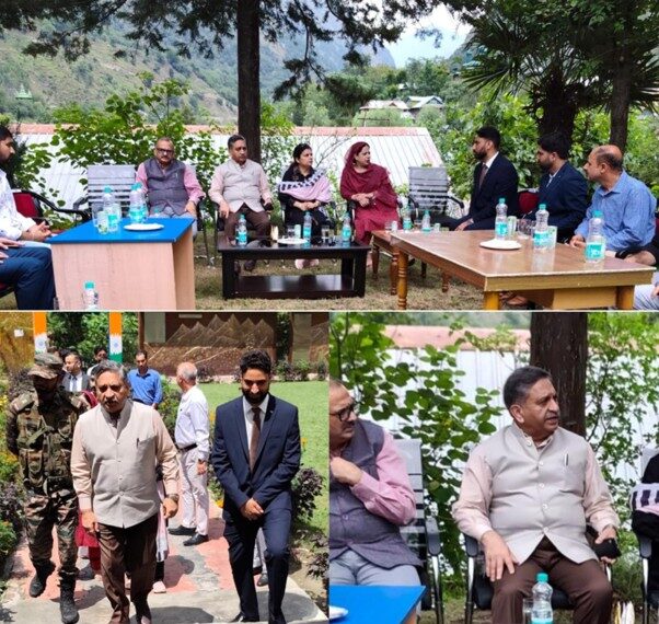 Justice Sanjeev Kumar visits Teetwal, inspects Camp Court, Legal Aid Clinic