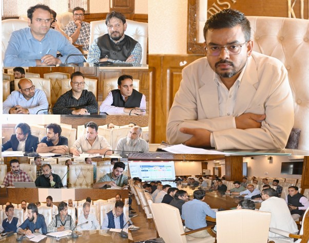DDC Kulgam reviews progress of VB-G RAM G implementation