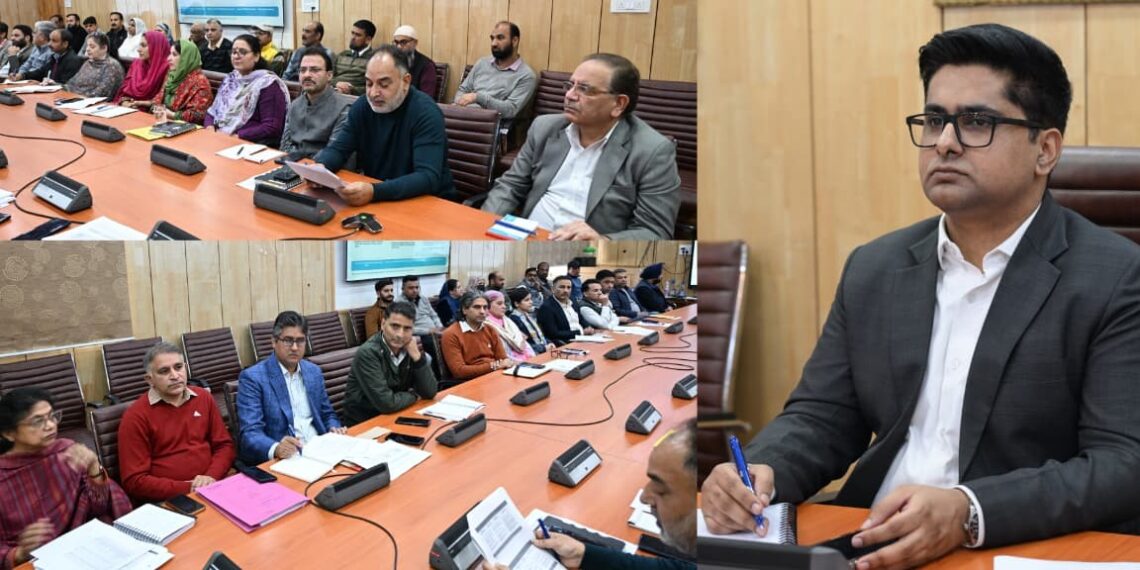 Secy PD&MD reviews key Developmental Initiatives, Departmental Priorities