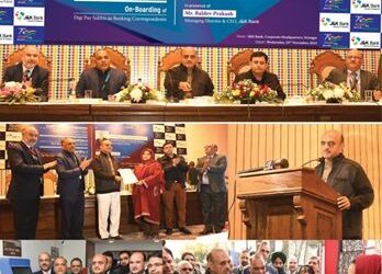 J&K Bank doing commendable job: MoS Finance Dr Bhagwat Karad