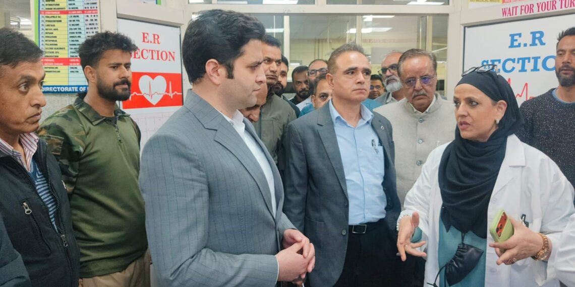 Mission Director NHM conducts Monitoring Visit to Health Care Institutions of Ganderbal