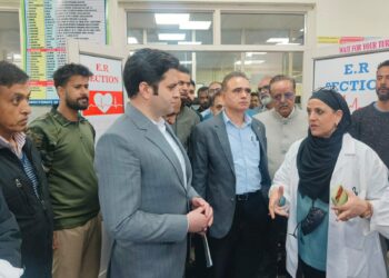 Mission Director NHM conducts Monitoring Visit to Health Care Institutions of Ganderbal