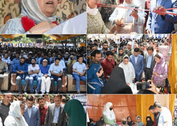 Sakeena Itoo inaugurates mega Job Fair at Malvan Kulgam