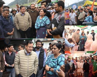 Javid Dar inaugurates ‘Waste to Wealth’ Exhibition at Baltal