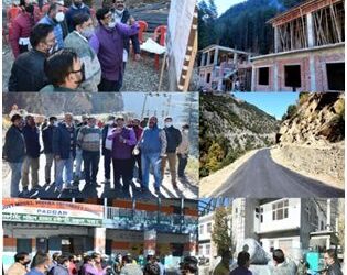 Pr Secy SED B K Singh visits Paddar, Inspects mega developmental projects