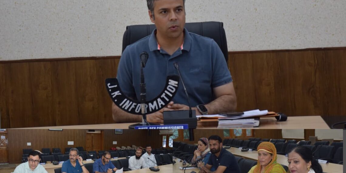 DC B’gam chairs DLIC meeting, 150 cases approved under Mission YUVA