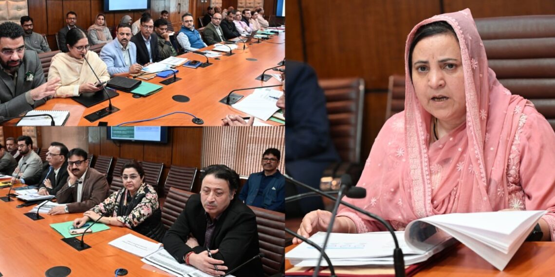 Govt’s focus on smooth functioning of every GMC, modern facilities to patients, students: Sakeena Itoo