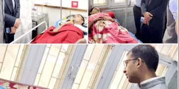 Div Com Kashmir visits SKIMS Soura, Reviews Medical Care of Amarnath Yatris