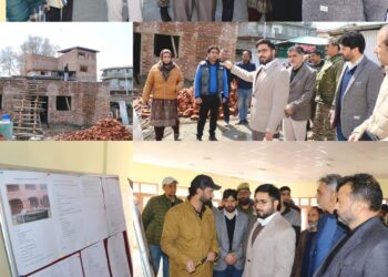 DC Srinagar reviews health infrastructure projects at JLNM Hospital