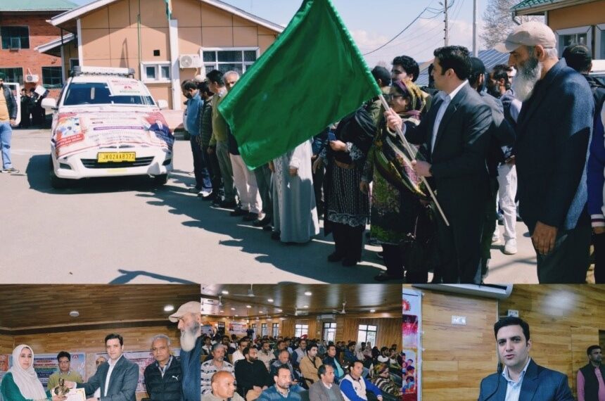 DC Budgam launches TB Mukt Bharat Abhiyan Phase-II, flags off Awareness Rally