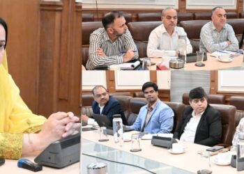 Sakeena Itoo reviews proposed AI initiatives of IIT Jammu for reforms in School Education, Health sectors
