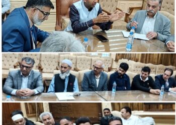 Div Com (K) interacts with Trade Bodies; extends invitation for Nasha Mukt J&K Pad Yatra