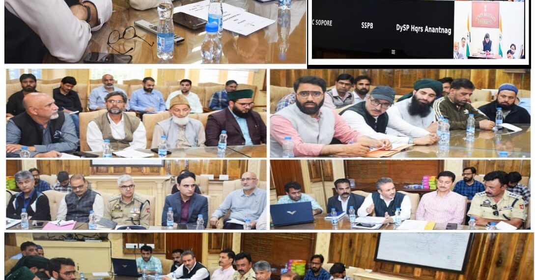 Div Com Kashmir reviews Eid-ul-Adha arrangements