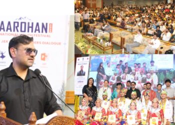 Satish Sharma calls upon youth to lead fight against drug abuse at Aarohan 2026