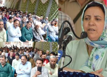 Equitable, inclusive development across J&K priority of Govt: Sakeena Itoo