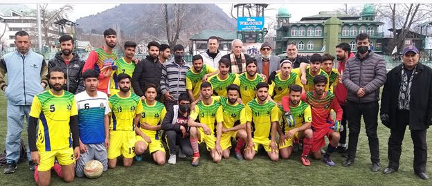 Ist Annual Football Championship resumes in Srinagar