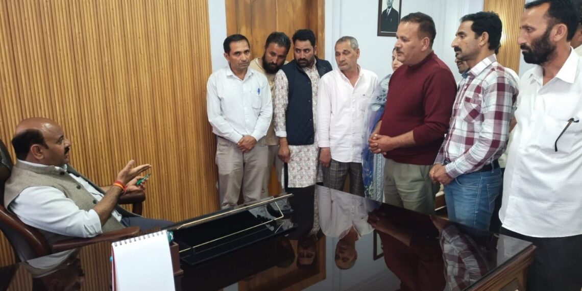 Dy CM conducts surprise inspection of Chief Engineer PWD Office, Jammu