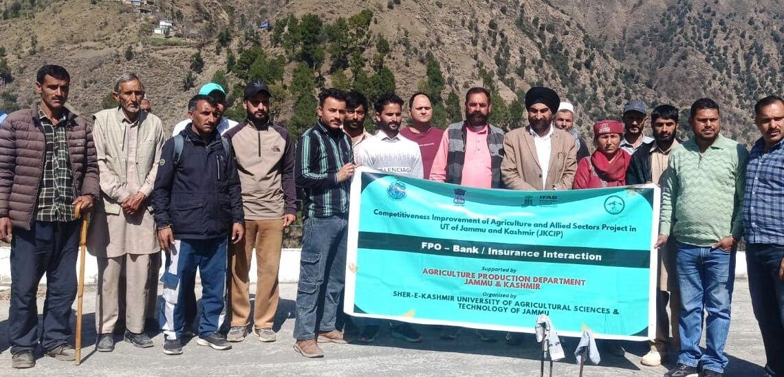 FPO–Bank interaction programme held at Block Chassana under JKCIP