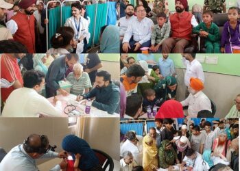 Free medical check-up camp organized at Community Hall Doda