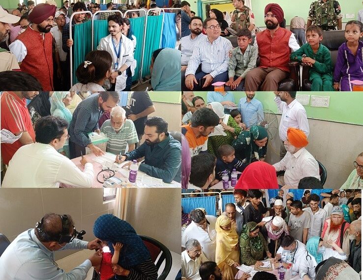Free medical check-up camp organized at Community Hall Doda