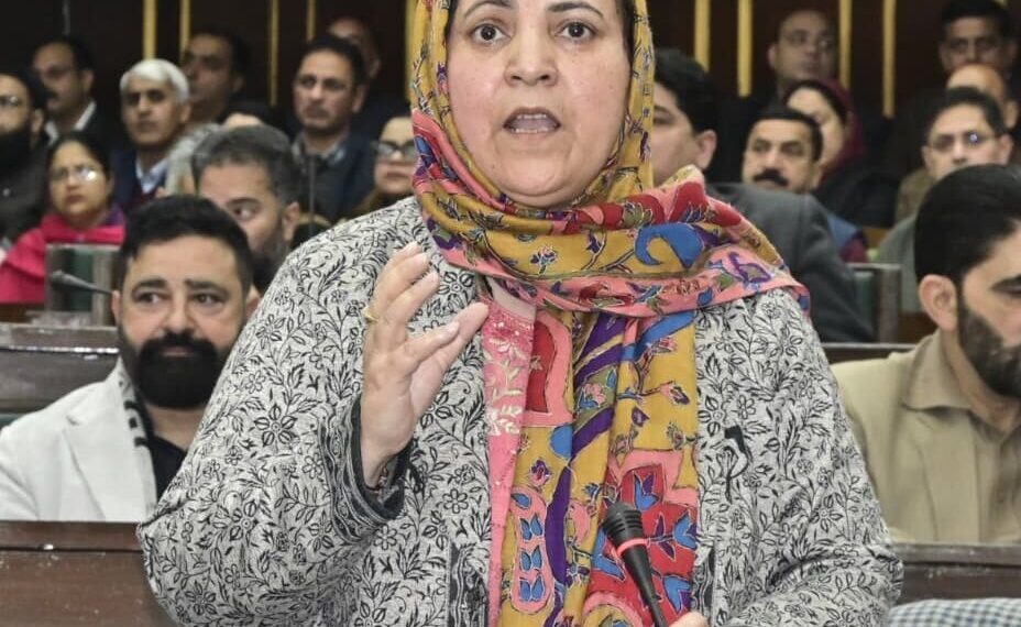 Govt prioritizes resource utilisation, enrolment boost aiming for academic excellence:Sakeena Itoo to LA