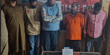 Gambling Racket Busted In Kulgam, Five Arrested: Police