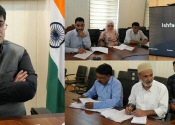 DC Ganderbal reviews Progress of Digital Crop Survey for Kharif 2026