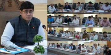 DC Ganderbal chairs DLRC/DCC Meeting for Quarter Ending June 2026