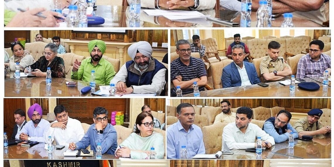 Anshul Garg reviews arrangements for NCC National Integration Camp under “Ek Bharat Shreshtha Bharat”