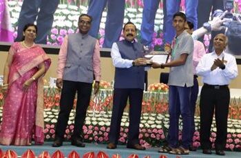 Cooking Gadget of Kupwara boy among top 60 Innovations selected for Inspire Award at 9th NLEPC held at New Delhi