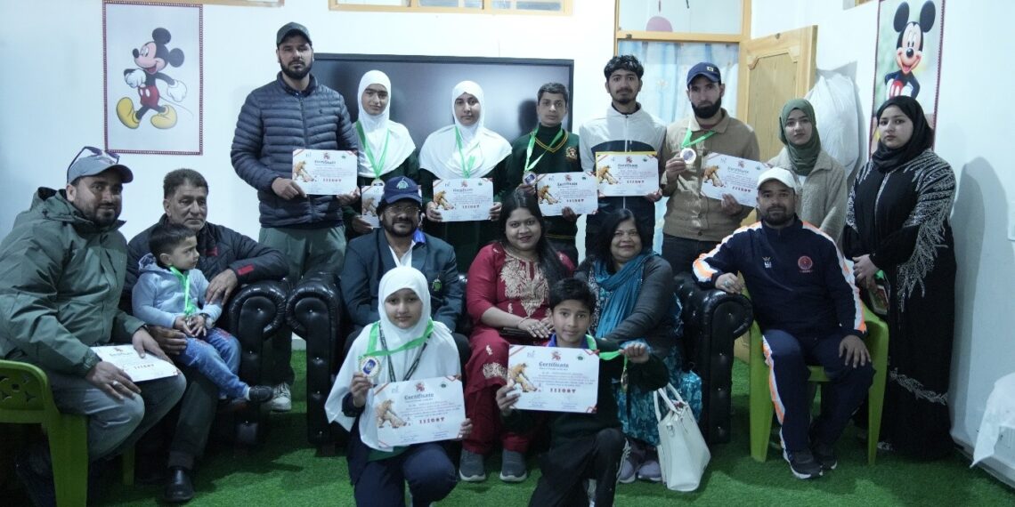 Gateball Exhibition Match & Felicitation Ceremony Held at DPMS Gasoo, Srinagar