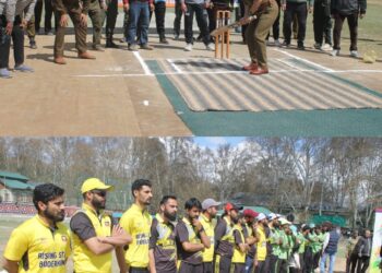 Police Launch Martyr Insp. Mushtaq Ahmad Baba T-20 Tournament in G’bal