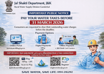 G’bal Residents Asked to Clear Water Dues Before End of Financial Year