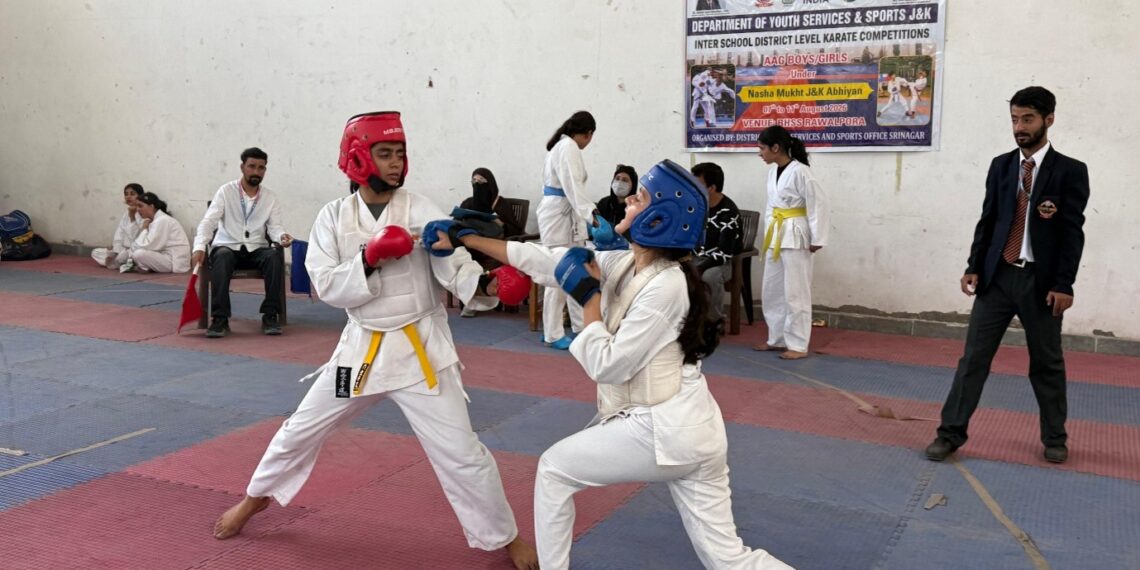 GBHSS Rawalpora Wins District-Level Inter-School Karate Championship