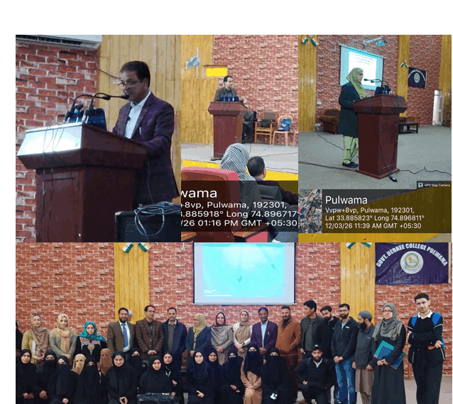 GDC Pulwana holds Extension Lectures under DBT Star College Program
