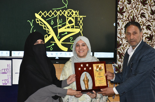 One Day Workshop On Islamic Calligraphy held at Islamic Studies at GDC Shopian