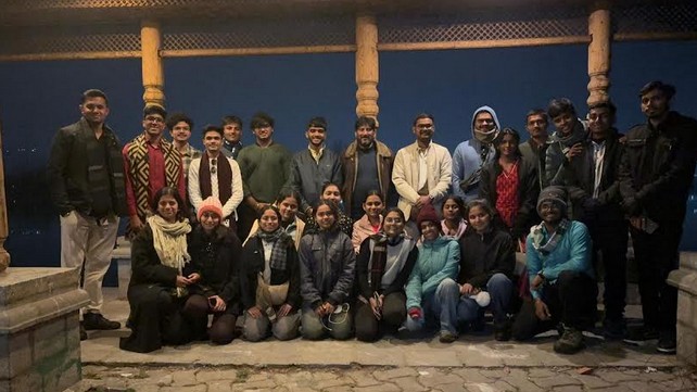 IHRO J&K Tourism Head interacts with Chanakya Mandal Pariwar Students in Srinagar