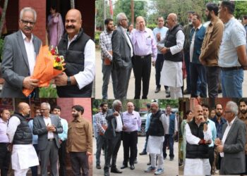 MLA Yudhvir Sethi Visits GGM Science College, Assures Support for Infra Upgrade
