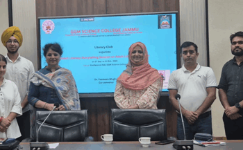 GGM Science College Celebrates Literary Day under Seva Parv