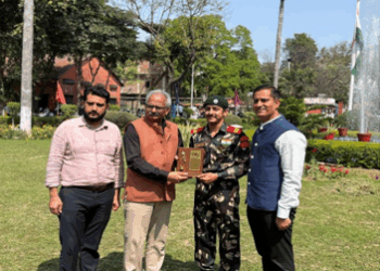GGM Science College Felicitates NCC Cadet for Int’l Representation under Youth Exchange Prog