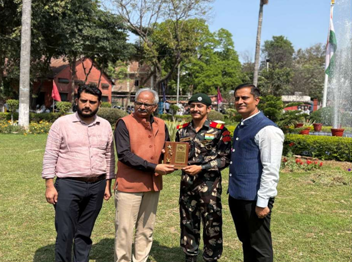 GGM Science College Felicitates NCC Cadet for Int’l Representation under Youth Exchange Prog