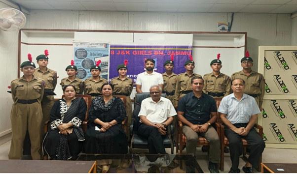 GGM Science College NCC Units Hold National Anthem Competitions Ahead of I-Day