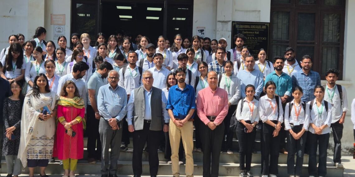 Director Colleges Engages with Students at GGM Science College; Highlights Digital