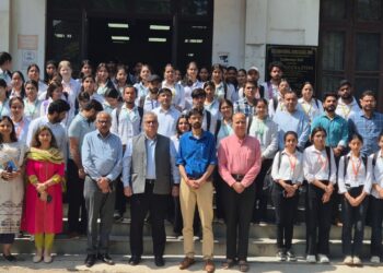 Director Colleges Engages with Students at GGM Science College; Highlights Digital